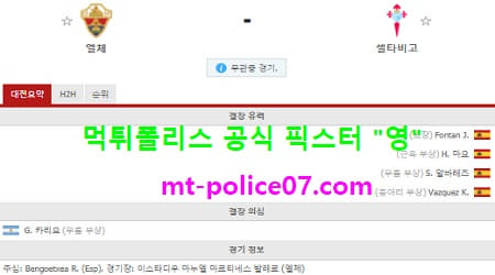 11월7일 라리가 분석 엘체 vs 셀타비고 먹폴 픽스터 영 11월7일 라리가 분석 엘체 vs 셀타비고 먹폴 픽스터 영