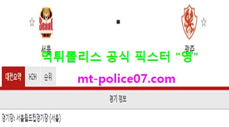 3월17일 K리그 분석 서울 vs 광주 먹폴 픽스터 영 3월17일 K리그 분석 서울 vs 광주 먹폴 픽스터 영