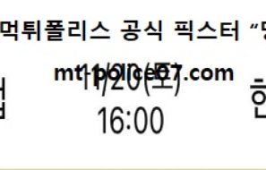 11월 20일 V리그 분석 IBK기업은행 vs 현대건설 먹폴 픽스터 망동