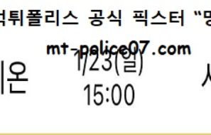 1월 23일 KBL 분석 고양오리온 vs 서울삼성 먹폴 픽스터 망동