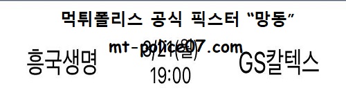 흥국생명 vs GS칼텍스