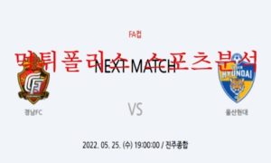 5월25일 하나원큐FA컵 경남FC 울산현대 16강 분석 먹튀폴리스 5월25일 하나원큐FA컵 경남FC 울산현대 16강 분석 먹튀폴리스