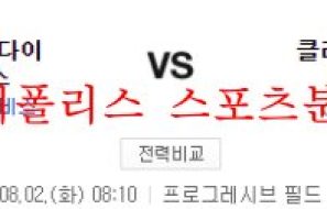 8월2일 MLB 클리블랜드 인디언스 애리조나 다이아몬드백스 분석 먹튀폴리스