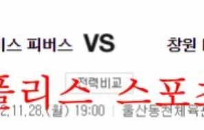 11월28일 KBL 울산현대모비스 창원LG세이커스 분석 먹튀폴리스
