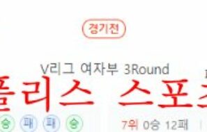 12월10일 V리그 흥국생명 페퍼저축은행 국내 여자배구 분석 먹튀폴리스