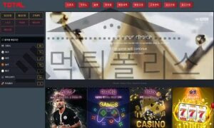 TOTAL 신규사이트 모두들 함께 조심 해야 될 이유 여러가지 찾고 있는중