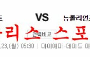 1월23일 NBA 마이애미 히트 뉴올리언스 펠리컨스 미국농구 분석 먹튀폴리스