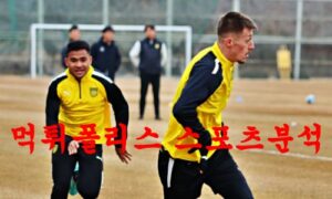 3월1일 K리그2 전남 드래곤즈 FC 안양 국내축구 전문 분석 먹튀폴리스