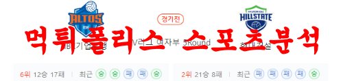 2월22일 V리그 IBK기업은행 알토스 현대건설 힐스테이트 분석 먹튀폴리스