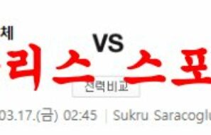 3월17일 UEFA유로파리그 페네르바체 SK 세비야 FC 축구분석 먹튀폴리스