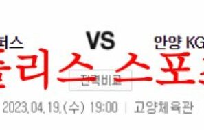 4월19일 KBL 고양 캐롯 점퍼스 안양 KGC 인삼공사 국내농구 분석 먹튀폴리스