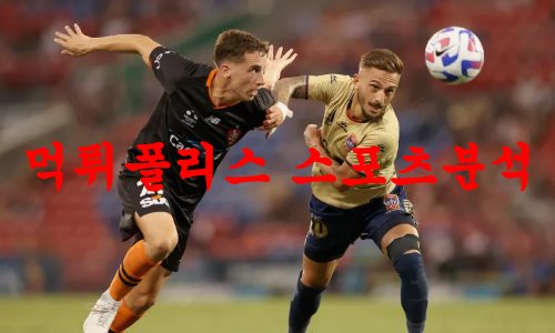 4월8일 호주A리그 브리즈번 로어 뉴캐슬제츠 해외축구분석 먹튀폴리스 4월8일 호주A리그 브리즈번 로어 뉴캐슬제츠 해외축구분석 먹튀폴리스