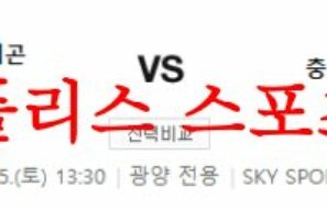 4월15일 K리그2 전남 드래곤즈 충북청주 FC 국내축구분석 먹튀폴리스