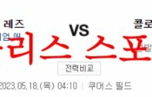 5월18일 MLB 콜로라도 로키스 신시내티 레츠 메이저리그 선발투수 분석 먹튀폴리스