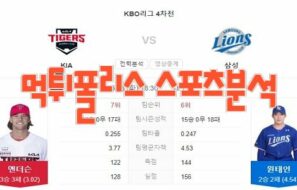 2023년5월16일 KBO KIA 타이거즈 삼성 라이온즈 프로야구 분석 먹튀폴리스