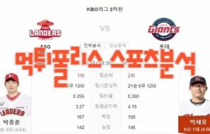 2023년5월19일 KBO SSG 랜더스 롯데 자이언츠 프로야구 분석 먹튀폴리스