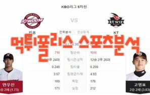 2023년5월24일 KBO 키움 히어로즈 kt wiz 프로야구 분석 먹튀폴리스