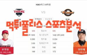 2023년5월24일 KBO KIA 타이거즈 한화 이글스 프로야구 분석 먹튀폴리스