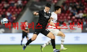 6월24일 K리그2 성남FC 부천FC1995 상대전 전적 파악 후 경기 예상분석 먹튀폴리스