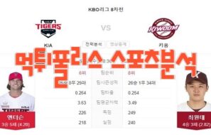 2023년6월14일 KBO KIA 타이거즈 키움 히어로즈 프로야구 분석 먹튀폴리스