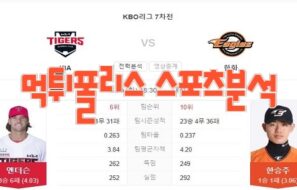 2023년6월20일 KBO KIA 타이거즈 한화 이글스 프로야구 분석