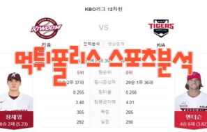 2023년6월29일 KBO 키움 히어로즈 KIA 타이거즈 프로야구 분석 먹튀폴리스