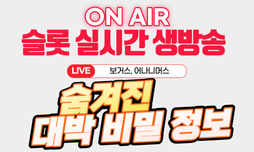 슬롯 실시간