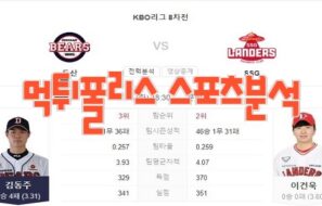 2023년7월11일 KBO 두산 베어스 SSG 랜더스 프로야구 분석 먹튀폴리스