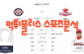 2023년7월12일 KBO 두산 베어스 SSG 랜더스 프로야구 분석 먹튀폴리스
