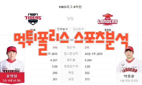 2023년7월4일 KBO KIA 타이거즈 SSG 랜더스