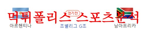 7월28일 FIFA여자월드컵 아르헨티나 남아공 여축 전문 프리뷰 먹튀폴리스