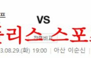 8월29일 K리그2 충남아산 프로축구단 경남FC 국내 축구일정 및 분석 먹튀폴리스