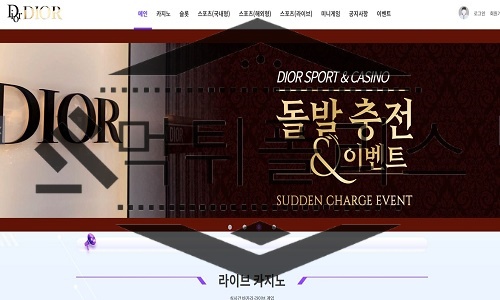 DIOR 신규사이트