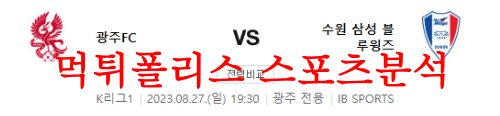 8월28일 K리그 FC서울 광주FC 수원삼성 블루윙즈 국내경기 예상분석 먹튀폴리스