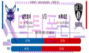10월31일 샬럿 vs 브루클린 nba 농구 분석