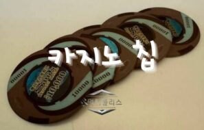 카지노 칩 종류와 카지노칩의 역활