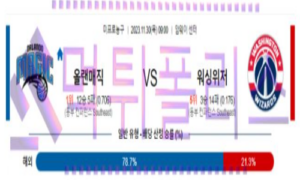 11월30일 올랜도 vs 워싱턴 nba농구분석