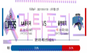 11월01일 LA클리퍼스 vs 올랜도 nba 농구 분석