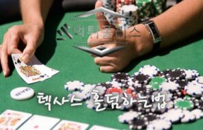 텍사스 홀덤하는법 과 홀덤 대회를 알아보자!!
