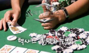 텍사스 홀덤하는법 과 홀덤 대회를 알아보자!!