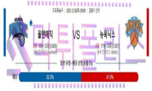 12월30일 올랜도 VS 뉴욕 nba농구분석 12월30일 올랜도 VS 뉴욕 nba농구분석