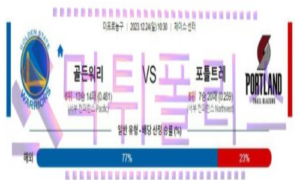12월24일 골든스테이트 vs 포틀랜드 nba농구분석 12월24일 골든스테이트 vs 포틀랜드 nba농구분석