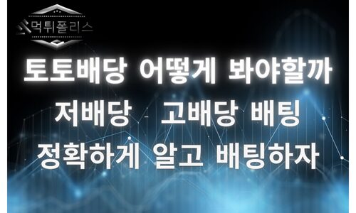 토토배당