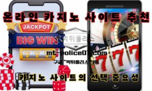 온라인 카지노 사이트 추천 – 카지노 사이트의 선택 중요성