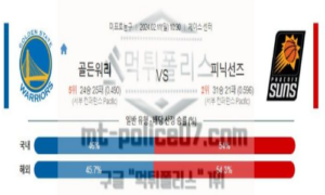 02월 11일 골든 스테이트 vs 피닉스 nba농구분석 02월 11일 골든 스테이트 vs 피닉스 nba농구분석