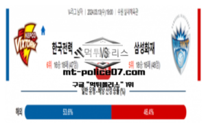 3월13일 19:00 V-리그 남자 한국전력 vs 삼성화재 스포츠 분석 3월13일 19:00 V-리그 남자 한국전력 vs 삼성화재 스포츠 분석