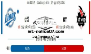 2024년 8월 14일 18:30 KBO 프로야구 삼성 vs KT 스포츠 픽 2024년 8월 14일 18:30 KBO 프로야구 삼성 vs KT 스포츠 픽