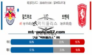 2024년 8월 7일 03:45 유럽 챔피언스리그 잘츠부르크 vs 트벤테 스포츠 픽