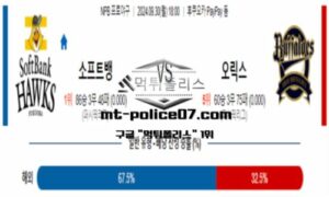 2024년 9월 30일 18:00 NPB 일본야구 소프트뱅크 vs 오릭스 스포츠 픽 2024년 9월 30일 18:00 NPB 일본야구 소프트뱅크 vs 오릭스 스포츠 픽