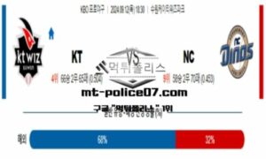 2024년 9월 12일 18:30 KBO 프로야구 KT vs NC 스포츠 픽 2024년 9월 12일 18:30 KBO 프로야구 KT vs NC 스포츠 픽